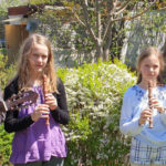 Musikalische Frühlingsgrüße einer Schulfamilie