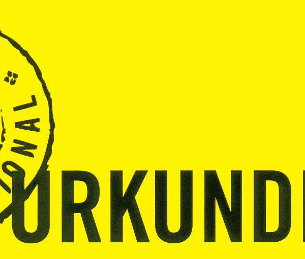 Urkunde von Amnesty International für die Teilnahme am Briefmarathon