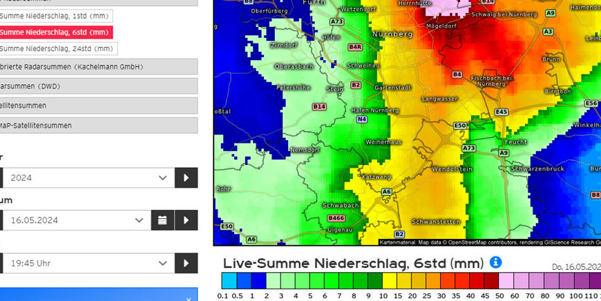 Wasserschaden am 16. Mai 2024